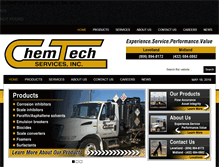 Tablet Screenshot of chemtechserv.com